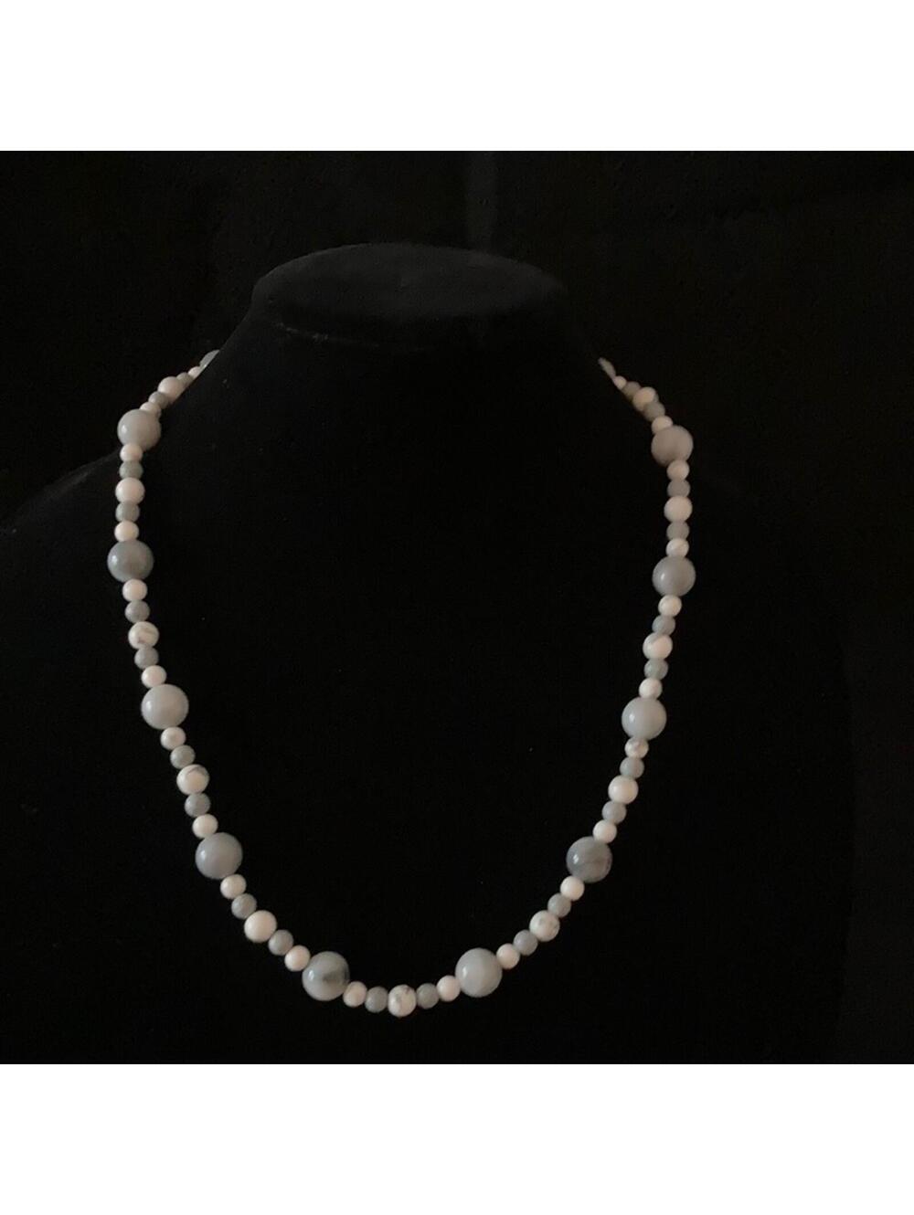 Gray Jasper necklace